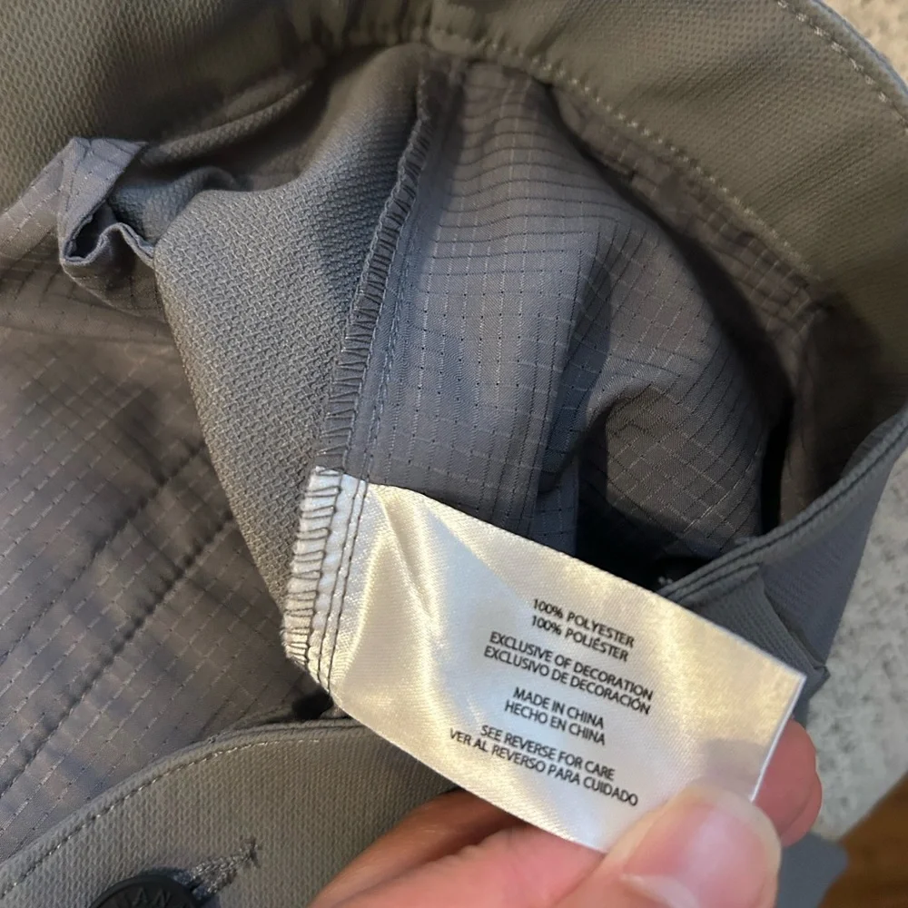 Banana Republic Men's Gray Performance Golf Pants Chinos 38x34